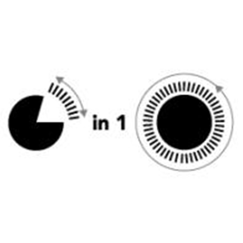 Nastaviteľný aj celokruhový