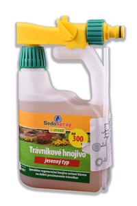 SedoSpray hnojivo na trávnik - jeseň s aplikátorom 0,95 l