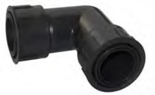 Rain PVC holendrové koleno 1 1/2" F x F, PN12