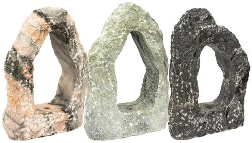 Kamenná fontána , mix farieb