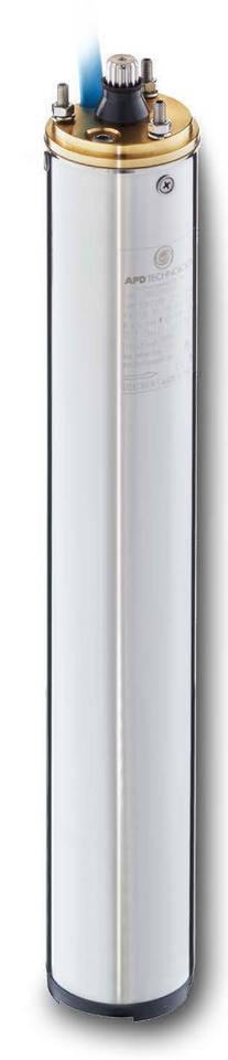 Motor APD 3" 1,1kW 230V/50Hz / 10,4A/36uF