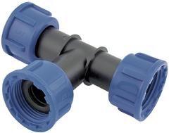 Technoplastic holendrový T-kus 1" F x F x F,  PN6