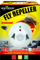 Ultrazvukový odpudzovač proti muchám, 20m2/ interiér (napájaný so siete) - | T - TAKÁCS Veľkoobchod