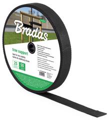 Viazací úväz - popruh na stromy čierny 25 mm BR